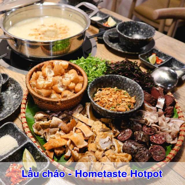 Lẩu cháo - Hometaste Hotpot
