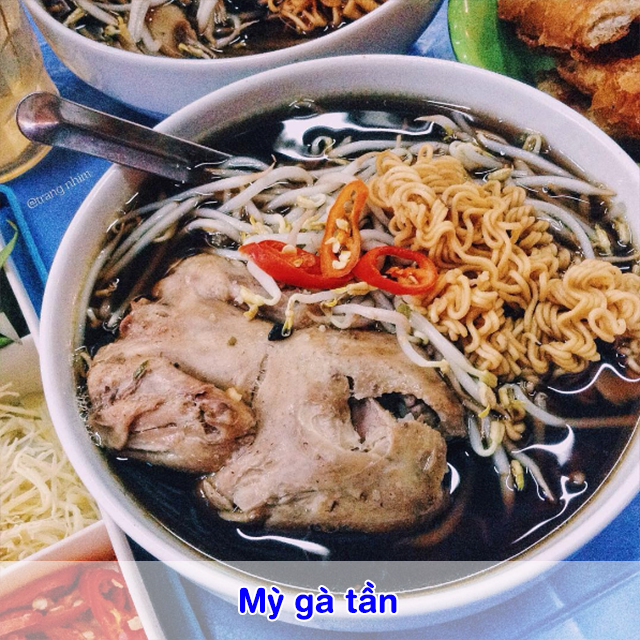 Mỳ gà tần - Hàng Cót